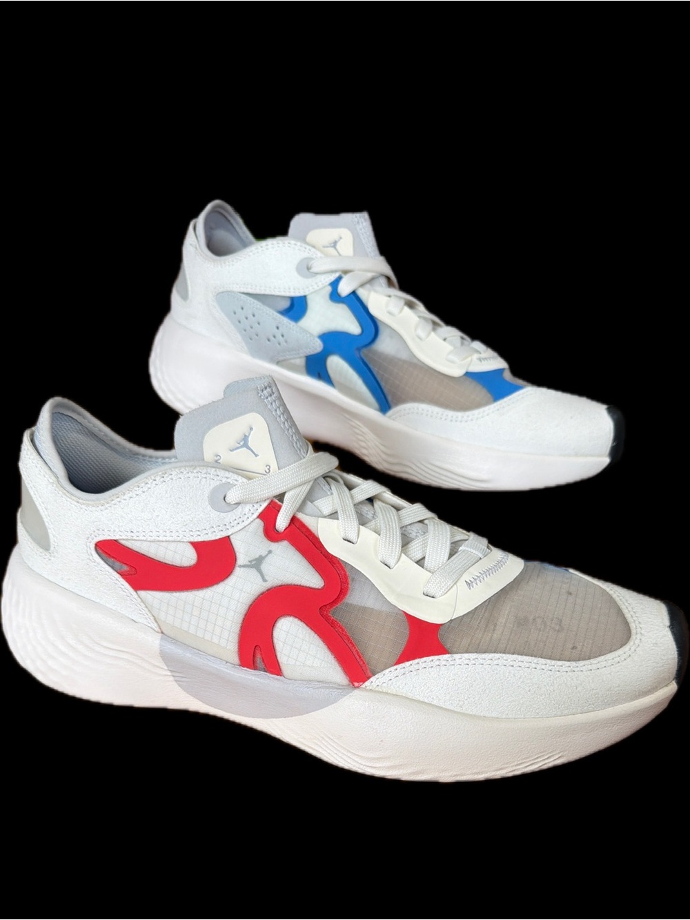 Nike Jordan DELTA 3 Low Red / Blue / White Mens size 10.5 NEW